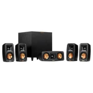 Klipsch Black Reference Theater Pack 5.1 Surround Sound System for $300 for members
