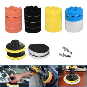 3" Car Buffing Pads 22-Pack for $11