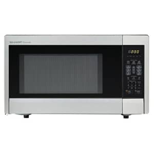 Sharp Countertop Microwave Oven ZR331ZS 1.1 cu. ft. 1000W Stainless Steel for $215 Sharp Countertop Microwave Oven ZR331ZS 1.1 cu. ft. 1000W Stainless Steel for $215