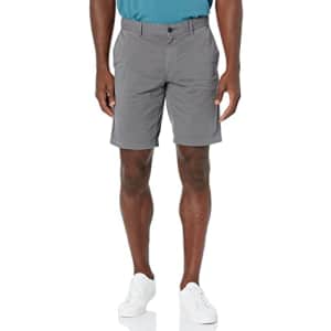 BOSS Men's Schino Slim Fit Shorts, Slate Grey, 31 for $54