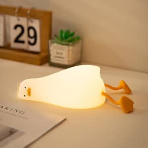 Squishy Duck LED Touch Lamp for $15