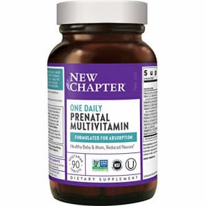 New Chapter Prenatal Vitamins Prenatal Multivitamin with Methylfolate + Choline for Healthy Mom for $41