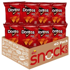 Doritos 1-oz. Nacho Cheese Chips 40-Pack for $14 via Sub & Save