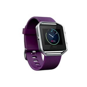 Fitbit Blaze Smart Fitness Watch, Plum, Large (Refurbished) for $404
