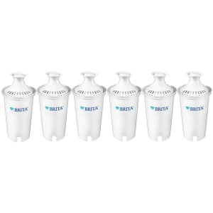 Brita Standard Replacement Water Filter 6-Pack for $27