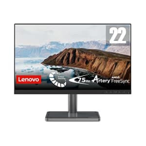Lenovo L22i-30-2022 - Everday Monitor - 21.5 Inch FHD - 75 Hz-AMD Freesync - Low Blue Light for $100