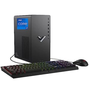 HP Victus 15L Gaming Desktop HyperX Bundle, 13th Generation Intel Core i7-13700F, 16 GB RAM, 512 GB for $973 HP Victus 15L Gaming Desktop HyperX Bundle, 13th Generation Intel Core i7-13700F, 16 GB RAM, 512 GB for $973