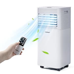 COSTWAY Portable Air Conditioner, 8000BTU 4-in-1 Air Conditioner Cooling for Room Spaces up to for $250