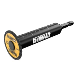 DEWALT Impact Connect Pipe Cutter, PVC Cutter, Diamond Grit Cutting Wheel (DWAIPCIR) for $25 DEWALT Impact Connect Pipe Cutter, PVC Cutter, Diamond Grit Cutting Wheel (DWAIPCIR) for $25