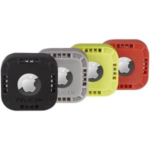 Pelican Protector Series Stick-On Mount for Apple AirTag 4-Pack for $35