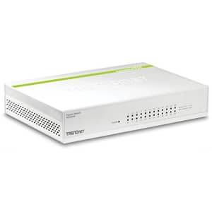 TRENDNet TEG-S24D 24-port gigabit GREENnet switch in white for $60