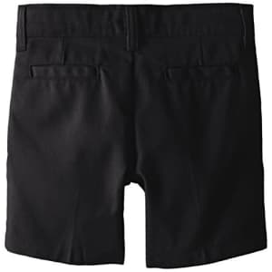 Dickies Girl Big Girls' Flex Waist Slim Fit Flat Front Short, Black, 7 for $10 Dickies Girl Big Girls' Flex Waist Slim Fit Flat Front Short, Black, 7 for $10
