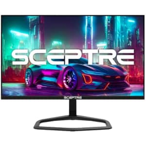 Sceptre New 24.5-inch Gaming Monitor 240Hz 1ms DisplayPort x2 HDMI x2 100% sRGB AMD FreeSync for $135