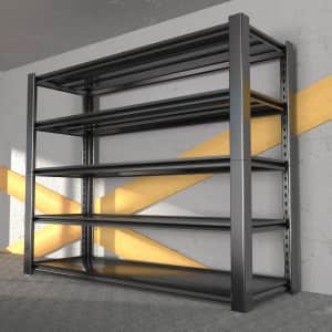 Wozbud 72" Heavy Duty 5-Tier Garage Shelving for $115