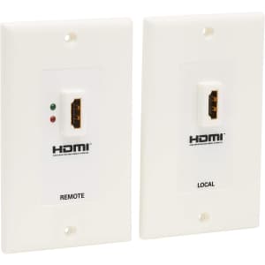 Tripp Lite HDMI over Dual Cat5/Cat6 Extender Wall Plate Kit for $87