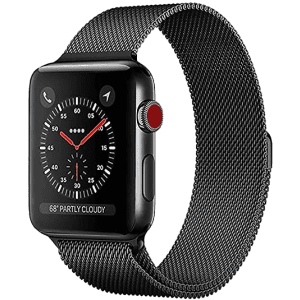 Talk Works Adjustable Magnetic Apple Watch Compatible Band for $6