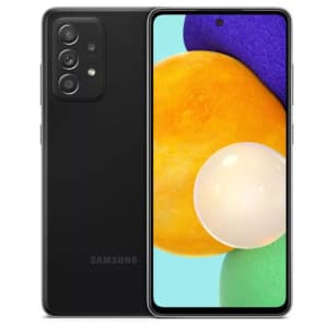 Unlocked Samsung Galaxy A52 128GB 5G Phone for $125