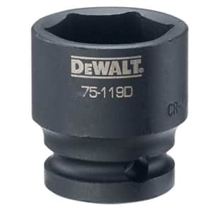 DEWALT 1/2" Drive Impact Socket 6 PT 1" for $16