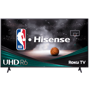 Hisense R6 Series 58R6E3 58" 4K HDR LED UHD Roku Smart TV for $258