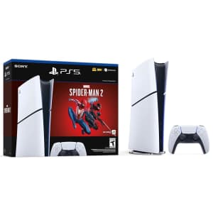 Sony PlayStation 5 Marvel's Spider-Man 2 Digital Console Bundle for $400
