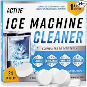 Active Ice Machine Cleaner Tablets 24-Pack for $12 w/ Sub. & Save