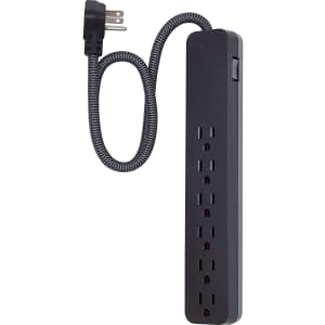 GE UltraPro 6-Outlet Surge Protector for $9 GE UltraPro 6-Outlet Surge Protector for $9