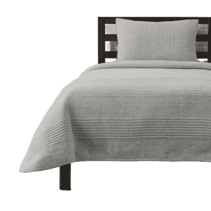 StyleWell 3-Piece Jacquard Jersey Knit Full/Queen Quilt Set for $18