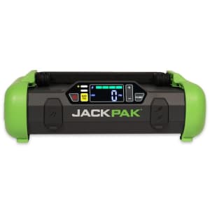JACKPAK 150 PSI 2,500 Amp Multi-function 4-in-1 Jump Starter for $160