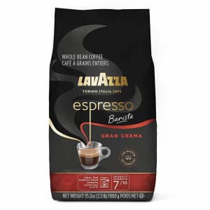 Lavazza 35.2-oz. Espresso Barista Gran Crema Whole Bean Coffee Blend for $26