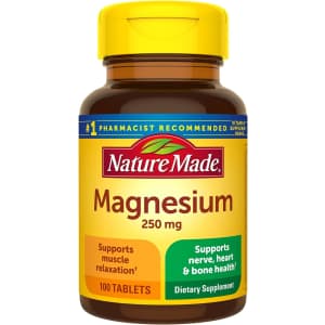 Nature Made Magnesium Oxide 250mg 100-Count for $4.44 w/ Sub & Save
