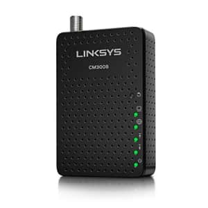 Linksys CM3008 8x4 DOCSIS 3.0 cable modem for $126