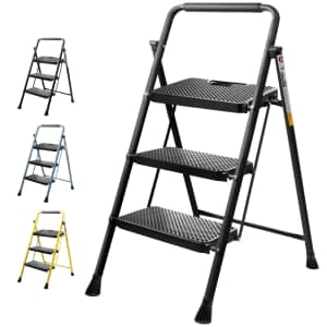 Ticonn 3-Step Ladder for $41