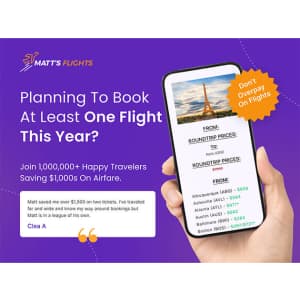 Matt's Flights Premium Plan Lifetime Subscription for $80