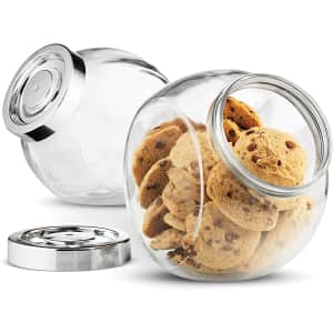 Bormioli Rocco Pandora Glass Candy Jar 2-Pack for $20 Bormioli Rocco Pandora Glass Candy Jar 2-Pack for $20