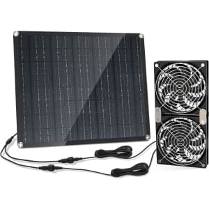 30W Solar Greenhouse Fan Kit for $35 30W Solar Greenhouse Fan Kit for $35