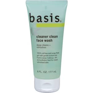 Basis Cleaner Clean Face Wash 4-Pack for $7