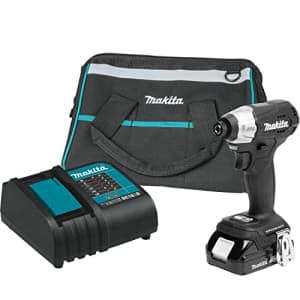Makita XDT18SY1B 18V LXT Lithium-Ion Sub-Compact Brushless Cordless Impact Driver Kit (1.5Ah) for $127