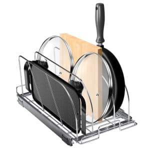 Vevor 12" Pan and Pot Pull-Out Organizer for $6