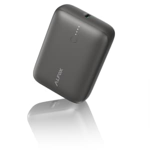 Alfox 10,000mAh 20W PD3.0 + USB-C Mini Power Bank 2-Pack for $36
