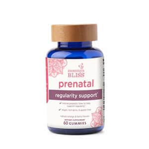 Mommy's Bliss Prenatal Regularity Support, Women's Dietary Supplement, Natural Prebiotic Fiber to for $26