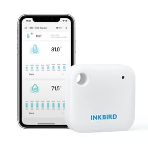 Inkbird Smart Thermometer for $21