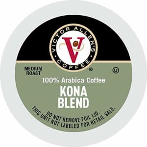 Victor Allen's Kona Blend Medium Roast K-Cup Coffee Pods 80-Pack for $34