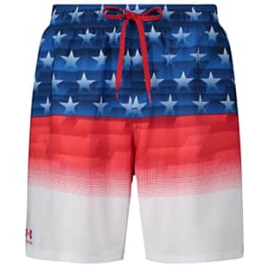 Under Armour mens Ua Americana Volley Swim Trunks, Sp22 Midnight Navy, Small US for $19