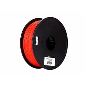 Monoprice - 133877 PLA Plus+ Premium 3D Filament - Red - 1kg Spool, 1.75mm Thick | Biodegradable | for $25