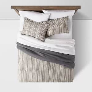 Threshold 7-Piece Queen Rangeley Comforter Set for $16 Threshold 7-Piece Queen Rangeley Comforter Set for $16