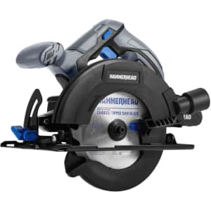 HammerHead 20V 6.6" Cordless Circular Saw Kit for $70