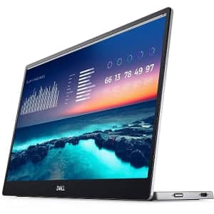 Dell 14-Inch FHD LED Portable Monitor with Dual-Screen Productivity, in-Plane Switching, USB-C for $202