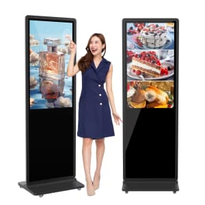 43" Indoor Touchscreen Digital Advertising Kiosk for $925