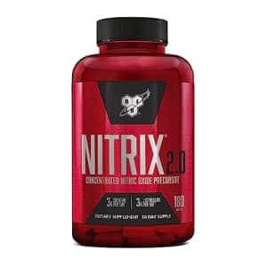 BSN NITRIX 2.0 - Nitric Oxide Precursors, 3g Creatine, 3g L Citrulline - Supports Workout for $58
