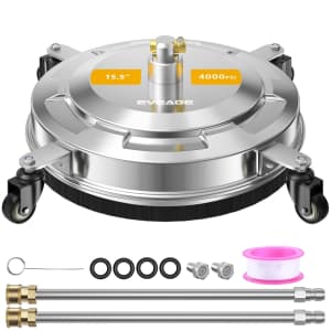 Eveage 15.5" Pressure Washer Surface Cleaner for $64 Eveage 15.5" Pressure Washer Surface Cleaner for $64